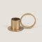 Candle holder Circle Gold / Iron