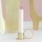 Candle holder Circle Gold / Iron