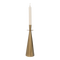 Candle holder Clessidra, L Gold / SS