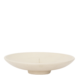 Candle holder Nuria White / Aluminium
