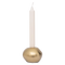 Candle holder Pietra Gold / Cast aluminium