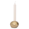 Candle holder Pietra Gold / Cast aluminium