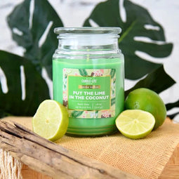 Candle Light - Lime - 510 gram - 110 branduren