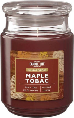 Candle Lite - Maple Tabac - 110 branduren