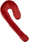 CANDY CANE - Sierkussen set van 2 - Rood/Wit - 25 x 55 cm - Polyester