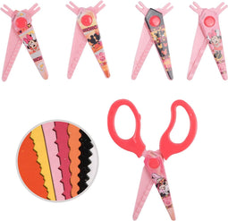 Canenco Minnie Mouse Kartelschaar met 5 Kartelbladen