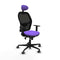 Bureaustoel met hoofdsteun Piqueras y Crespo 1D036G1 Lila