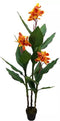 Canna Lily 3-Bloem 160 cm kunstplant