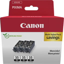Canon 1509B028 inktcartridge 3 stuk(s) Origineel Zwart
