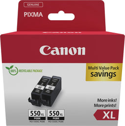Canon 6431B010 inktcartridge 2 stuk(s) Origineel Zwart