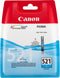 Canon CLI-521C - Inktcartridge / Cyaan