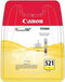Canon CLI-521Y Inktcartridge - Geel