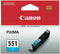 Canon CLI-551C - Inktcartridge / Cyaan