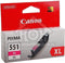 Canon CLI-551M XL - Inktcartridge / Magenta / Hoge Capaciteit