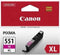 Canon CLI-551M XL - Inktcartridge / Magenta / Hoge Capaciteit
