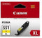 Canon CLI-551XLY - Inktcartridge / Geel / Hoge Capaciteit