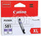 Canon CLI-581PB XL - 8.3 ml - XL grootte - fotoblauw - origineel - inkttank - voor PIXMA TR8550, TS8151, TS8250, TS8251, TS8252, TS8350, TS8351, TS8352, TS9150, TS9155