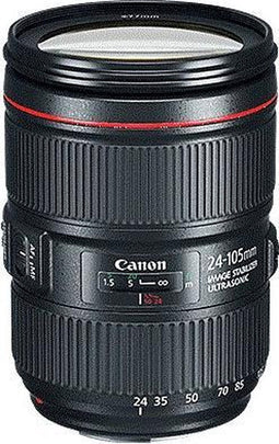 Canon EF 24-105mm f/4L IS II USM - Telelens Zwart