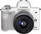 Canon EOS M50 + 15-45mm IS STM - Wit