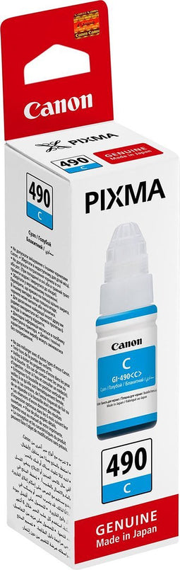 CANON INK GI-490 cyan inkt fles