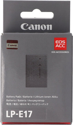 Canon LP-E17 batterij origineel geschikt voor Canon BG-E18, EOS M3, EOS M5, EOS 250D, EOS 760D