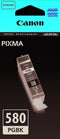 Canon PGI-580PGBK - 11.2 ml - zwart - origineel - inkttank - voor PIXMA TS6251, TS6350, TS6351, TS8251, TS8252, TS8350, TS8351, TS8352, TS9550, TS9551