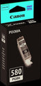Canon PGI-580PGBK - 11.2 ml - zwart - origineel - inkttank - voor PIXMA TS6251, TS6350, TS6351, TS8251, TS8252, TS8350, TS8351, TS8352, TS9550, TS9551