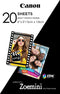 Canon ZINK Zelfklevend Fotopapier - Pak van 20 sheets