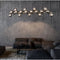 Canora Gray Hanglamp - 25 Lichtpunten - 28W - 124 x 24 x 23 cm - Grijs