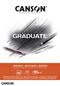 Canson C400110361 schetsboek Graduate Croquis A5 96gr pk/40v