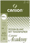 Canson Tekenblok Academy formaat 297 x 42 cm (A3)