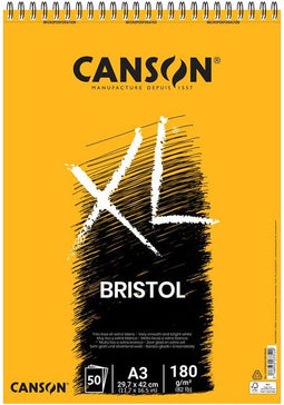 Canson - Tekenblok XL Bristol A3 50v 180gr