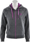 Canterbury CCC Zip Through Hoody - Sporttrui - Dames - Maat S - Charcoal Grijs;Paars