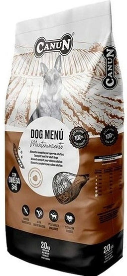Canun dog menu 20kg karma dla psów z wołowiną