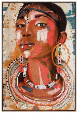 Canvas 83 x 123 cm Afrikaanse