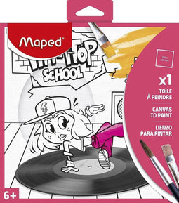 Canvas Maped 20x20cm