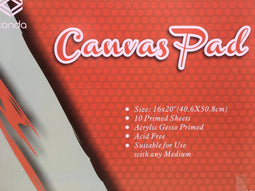 Canvas pad conda 40 x 50 cm