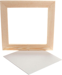 Canvas Paneel Met Lijst, 25,8x25,8cm