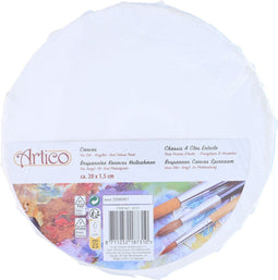 Canvas Rond, 20cm
