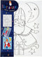 Canvas schilderset Sinterklaas 18x25cm