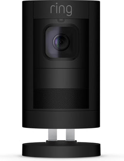 Ring Stick Up Cam Batterij - Beveiligingscamera - 1080p HD - Draadloos - Zwart