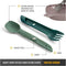 UCO - Spork Switch - utensil set - groen