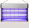 Perel Elektrische UV Insectenverdelger - 2800V Spanningsrooster - Stille Vliegenlamp 100m² - Grijs
