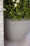 Capi Europe - Bloempot bol Arc Granite - 34x25 - Antraciet - Bloempot Voor binnen en buiten - Beschikbaar in XL formaten - Breukbestendig - 100% Recyclebaar - Levenslang garantie - NATS8031