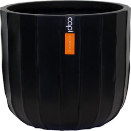 Capi Europe - Bloempot bol Craft - 9x8 - Antraciet - Opening Ø7.2 - Bloempot voor binnen - 5 jaar garantie - BCRBL139