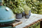 Capi Europe - Bloempot bol Groove Anthracite & Ivory - 8x6 - Ivoor - Opening Ø5.6 - Bloempot voor binnen - 5 jaar garantie - BGVI131