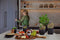 Capi Europe - Bloempot bol Groove Black & Gold - 14x13 - Goud - Opening Ø11.9 - Bloempot voor binnen - 5 jaar garantie - BGVGB132