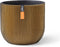Capi Europe - Bloempot bol Groove Black & Gold - 8x6 - Goud - Opening Ø5.6 - Bloempot voor binnen - 5 jaar garantie - BGVGB131