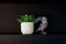 Capi Europe - Bloempot bol Groove Colours - 24x21 - Beige - Opening Ø20.9 - Bloempot voor binnen - 5 jaar garantie - BGVBG134