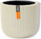 Capi Europe - Bloempot bol Groove Colours - 9x8 - Beige - Opening Ø7.2 - Bloempot voor binnen - 5 jaar garantie - BGVBG139